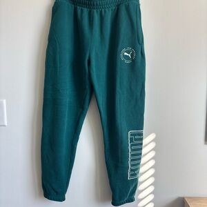 Puma Kids Dark Teal Sweatpants